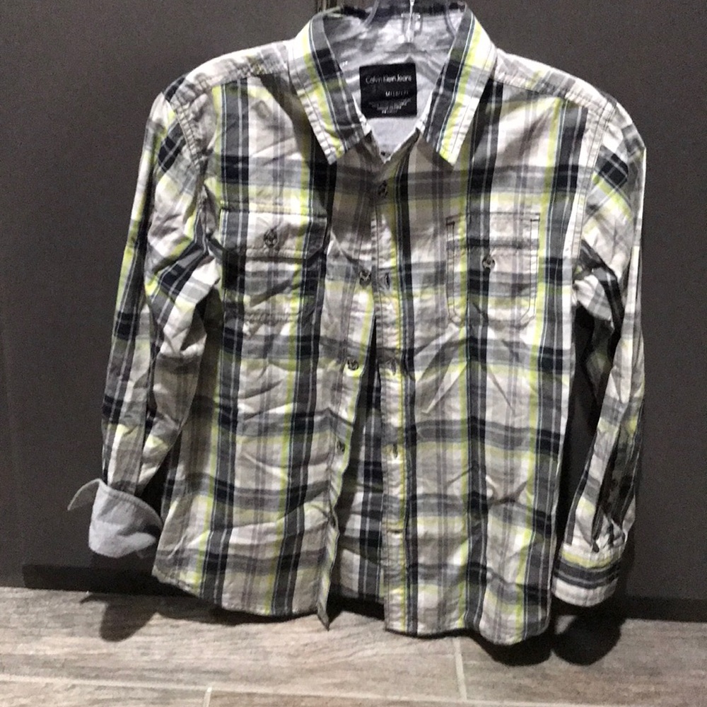 Boys Calvin Klein button down